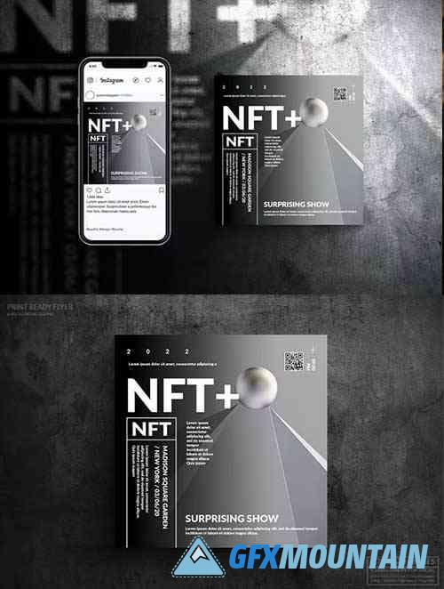 NFT Release- Square - Print + Social Post