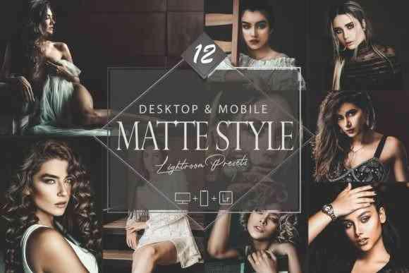 12 Matte Style Lightroom Presets