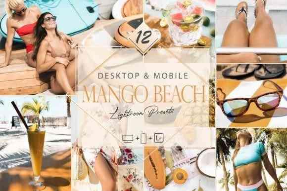 12 Mango Beach Lightroom Presets