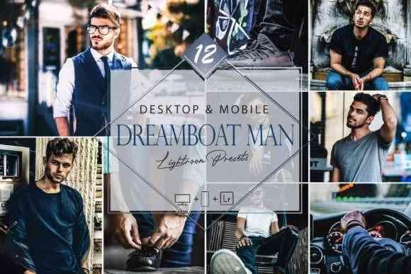 12 Dreamboat Man Lightroom Presets