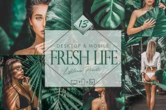 13 Fresh Life Lightroom Presets