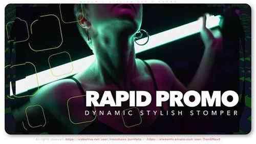 Dynamic Stylish Rapid Promo 38254068