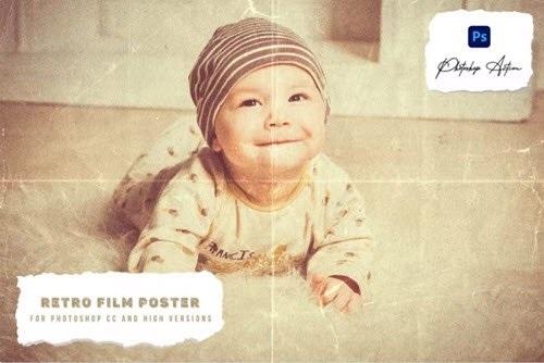 Retro Vintage Film Poster