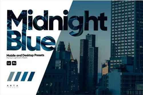 Midnight Blue Presets for Lightroom