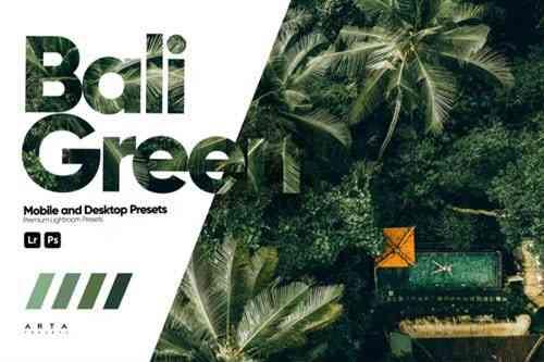 Bali Green Presets for Lightroom