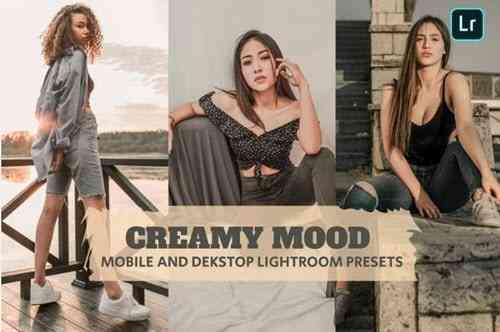 Creamy Mood Lightroom Presets Dekstop and Mobile