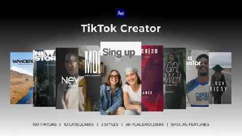 TikTok Creator | After Effects 38374907