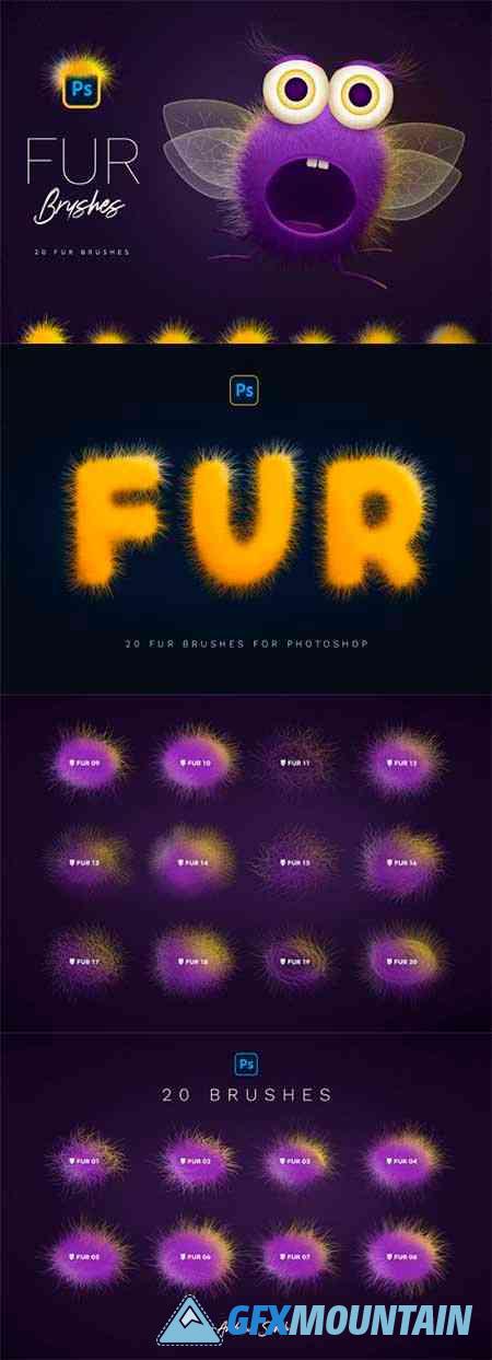 Fur Photoshop Brushes - 7377246