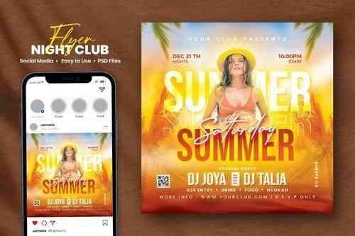 Summer Party Flyer - Joya