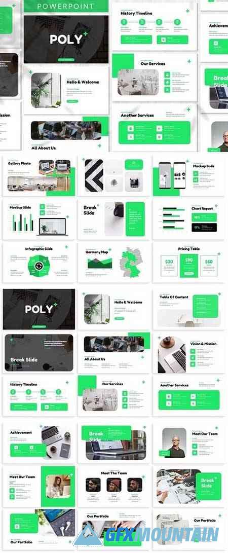 Poly - Business Powerpoint Template