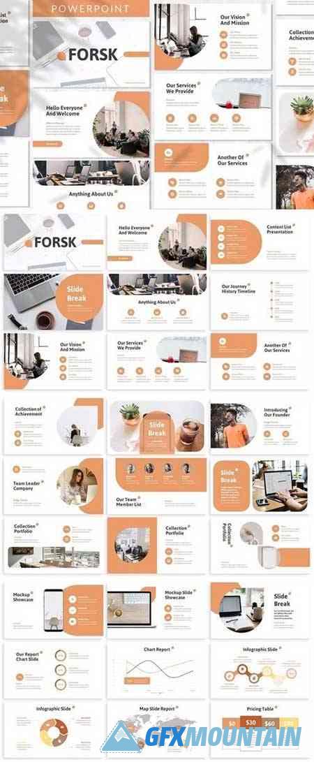 Forsk - Business Powerpoint Template
