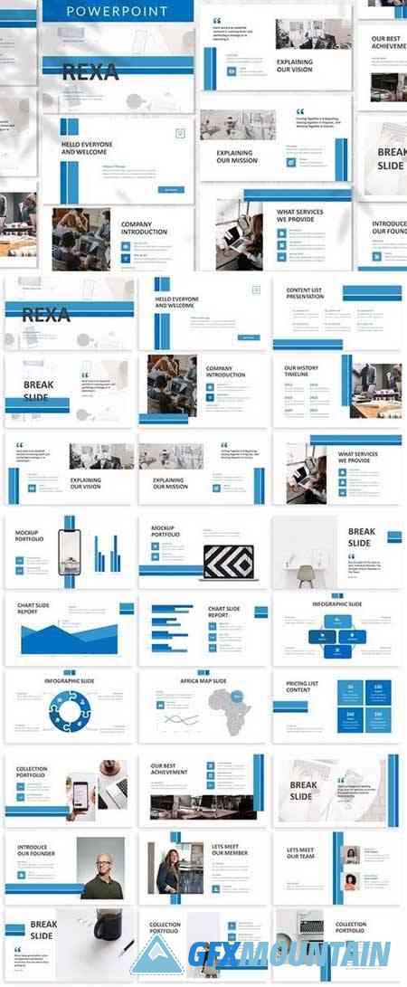 Rexa - Business Powerpoint Template