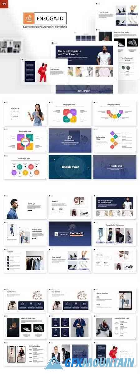 Enzoga - Ecommerce Powerpoint Template