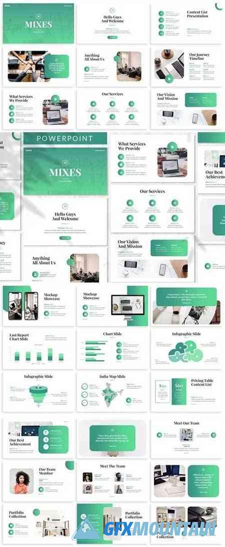 Mixes - Business Powerpoint Template