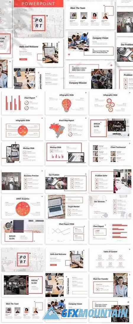 Port - Business Powerpoint Template