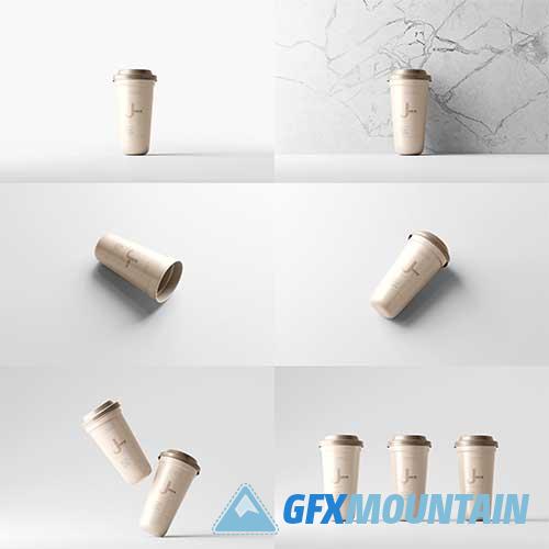 Disposable Plastic Cup Mockup 7403763