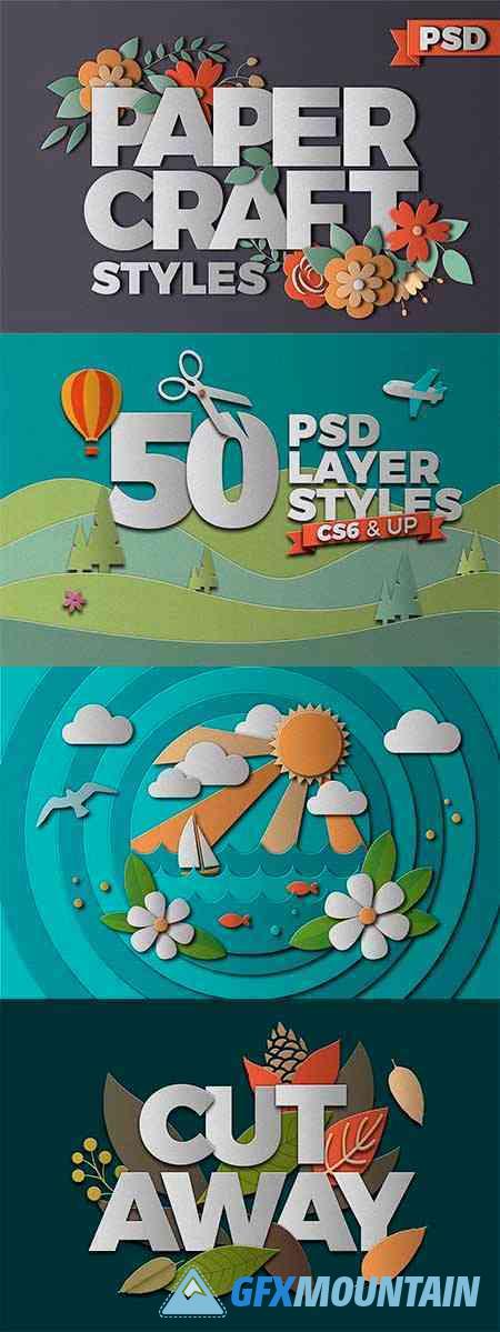 PaperCraft Photoshop Effects - 1195428