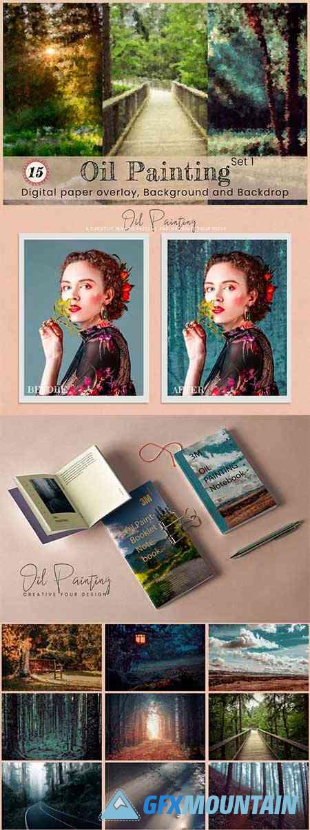 Oil Painting Photoshop Drawing - 7408348