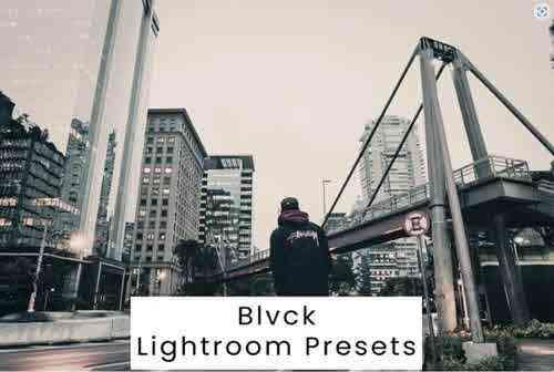 Blvck Lightroom Presets
