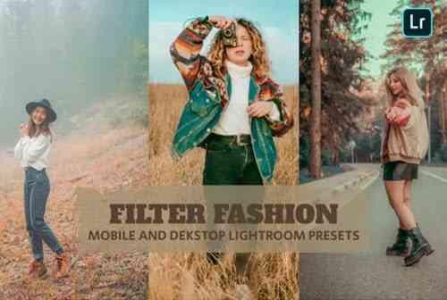 Filter Fashion Lightroom Presets Dekstop Mobile