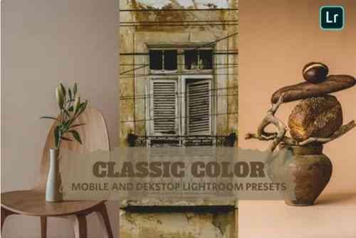 Classic Color Lightroom Presets Dekstop and Mobile