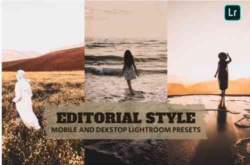 Editorial Style Lightroom Presets Dekstop Mobile