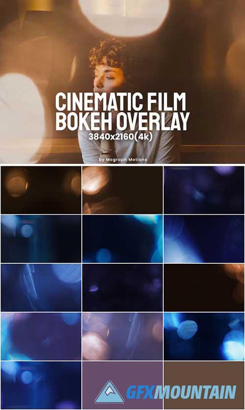 Cinematic Film Bokeh Overlay