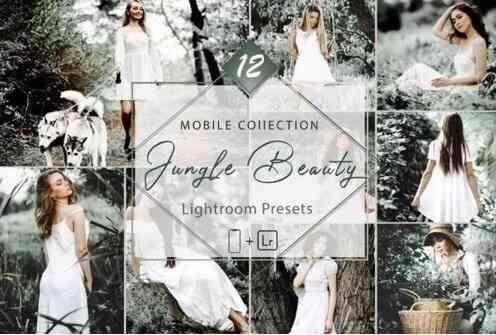 12 Mobile Lightroom, Jungle Beauty