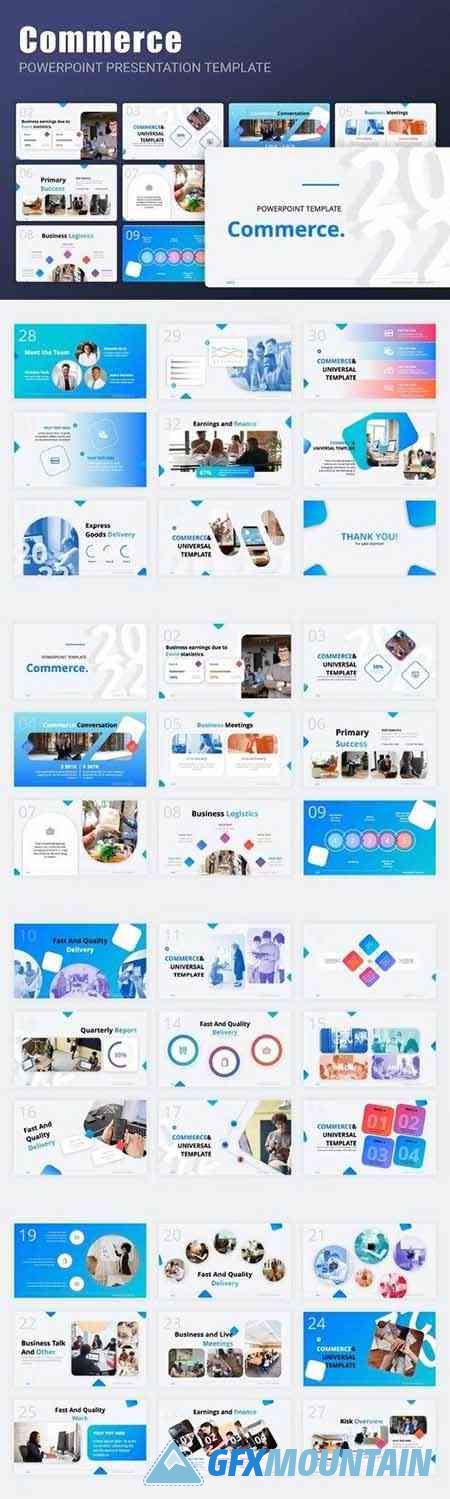Commerce PowerPoint Presentation Template