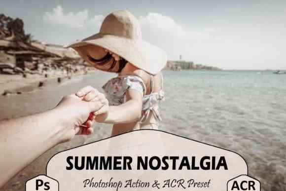 10 Summer Nostalgia Photoshop Actions And ACR Presets