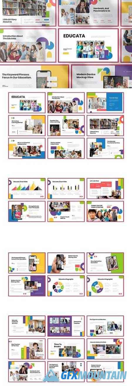 Educata Education Presentation Powerpoint and Keynote Template