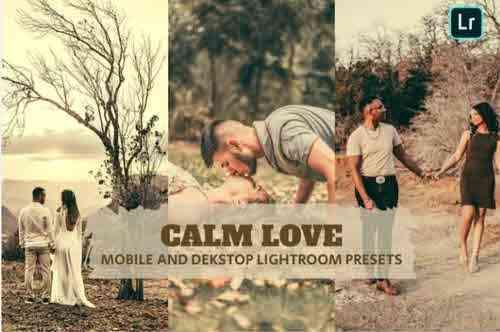 Calm Love Lightroom Presets Dekstop and Mobile