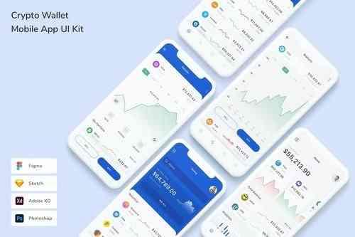 Crypto Wallet Mobile App UI Kit