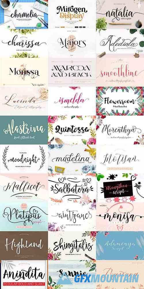 The Brilliant Font Collection