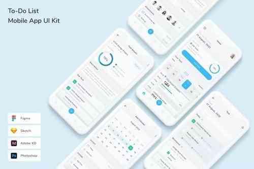 To-Do List Mobile App UI Kit