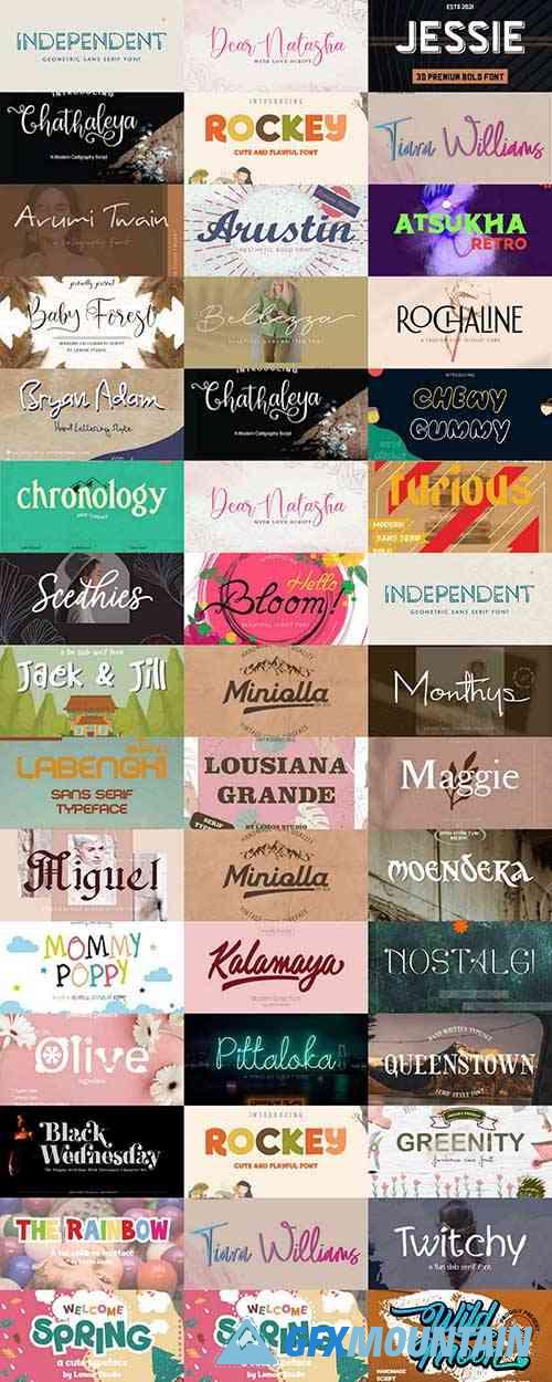 Wonderful Font Collection