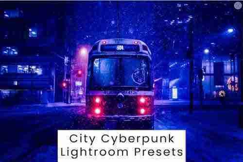 City Cyberpunk Lightroom Presets