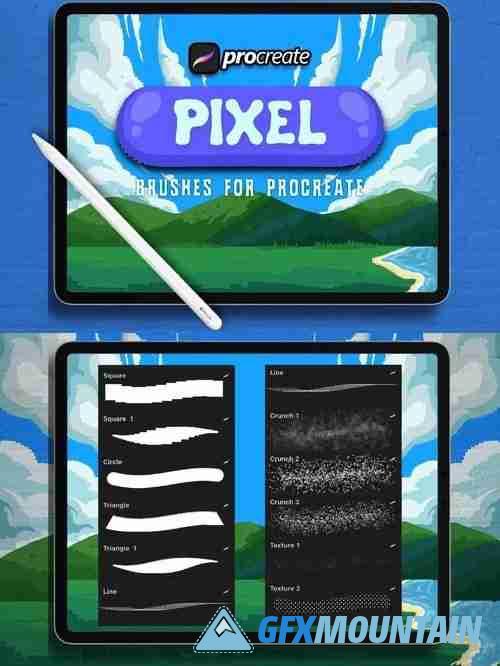Pixel Brush Procreate #1