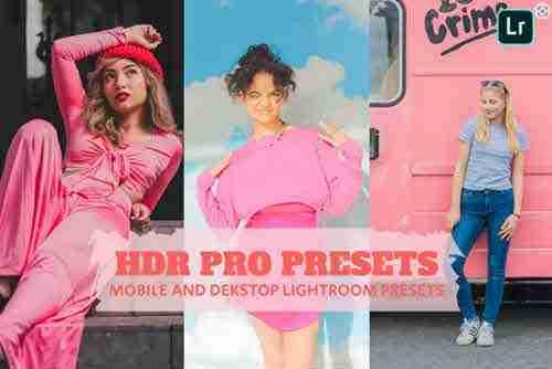 HDR Pro Presets Lightroom Presets Dekstop Mobile