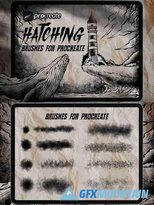 Dans Hatching Drawing Procreate