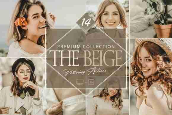 14 the Beige Photoshop Actions, Summer