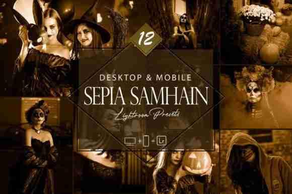 12 Sepia Samhain Lightroom Presets