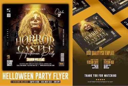 Halloween Party Flyer