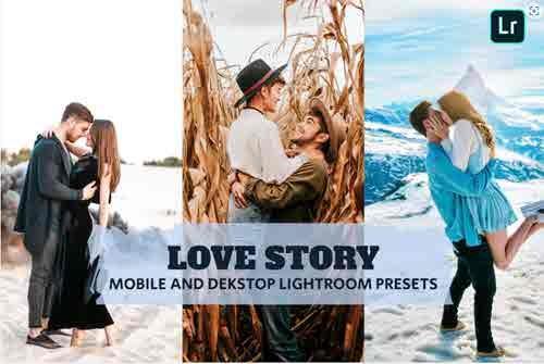 Love Story Vibe Lightroom Presets Dekstop Mobile