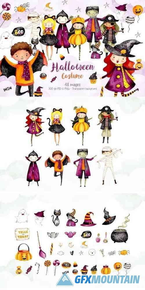 Halloween Costume Clipart