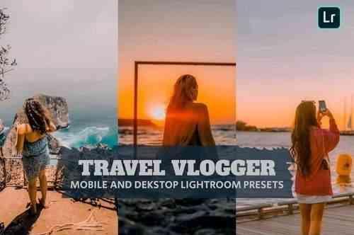 Travel Vlogger Lightroom Presets Dekstop Mobile