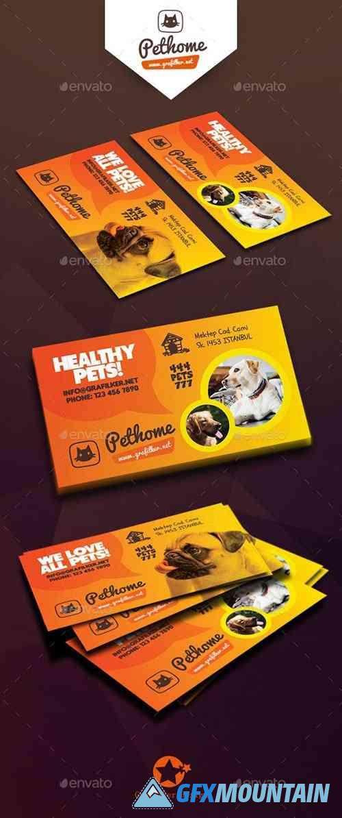 Pets Shop Business Card Templates