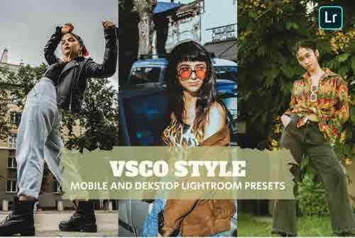 VSCO Style Lightroom Presets Dekstop and Mobile