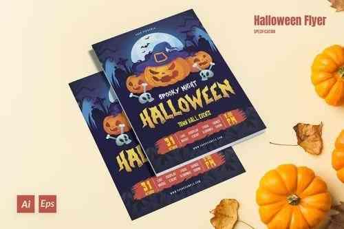 Spooky Night Halloween Flyer