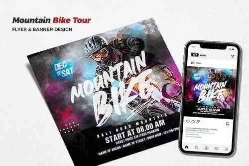 Mountain Bike Tour Flyer